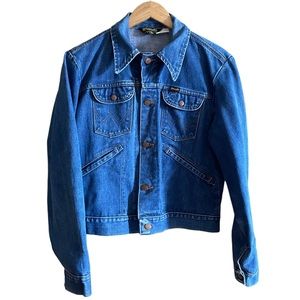 Vintage Wrangler denim jacket size S
